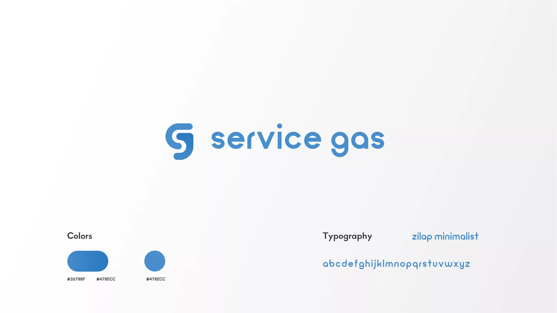 Разработка логотипа газовой компании «Сервис газ» в Нязепетровске