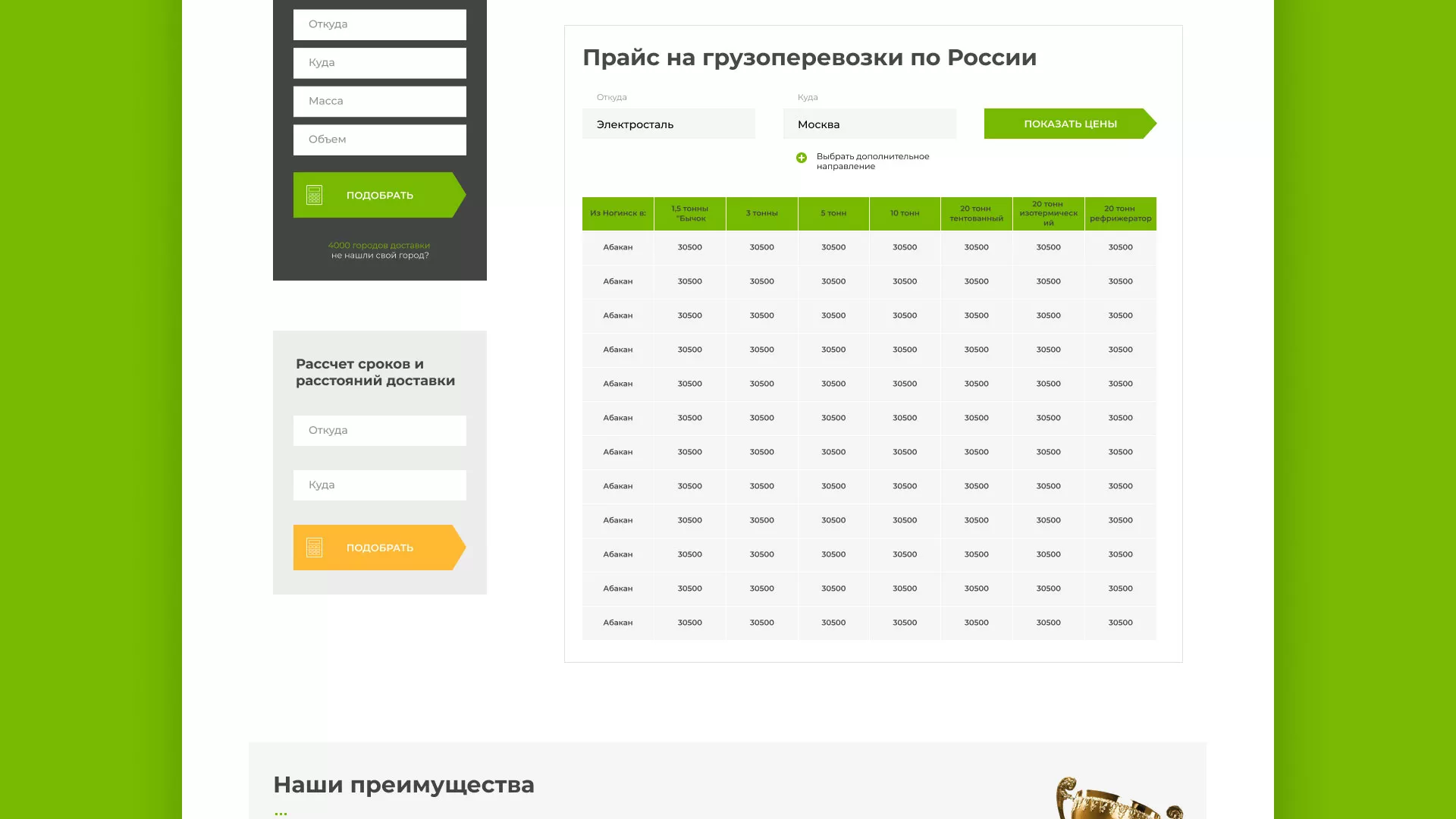 Разработка логотипа и сайта компании «Инком-Логистика» в Нязепетровске